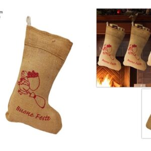 CALZA BEFANA JUTA 16689 36CM