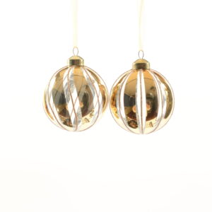 PALLA VETRO ROSSA 8CM 34575 ME